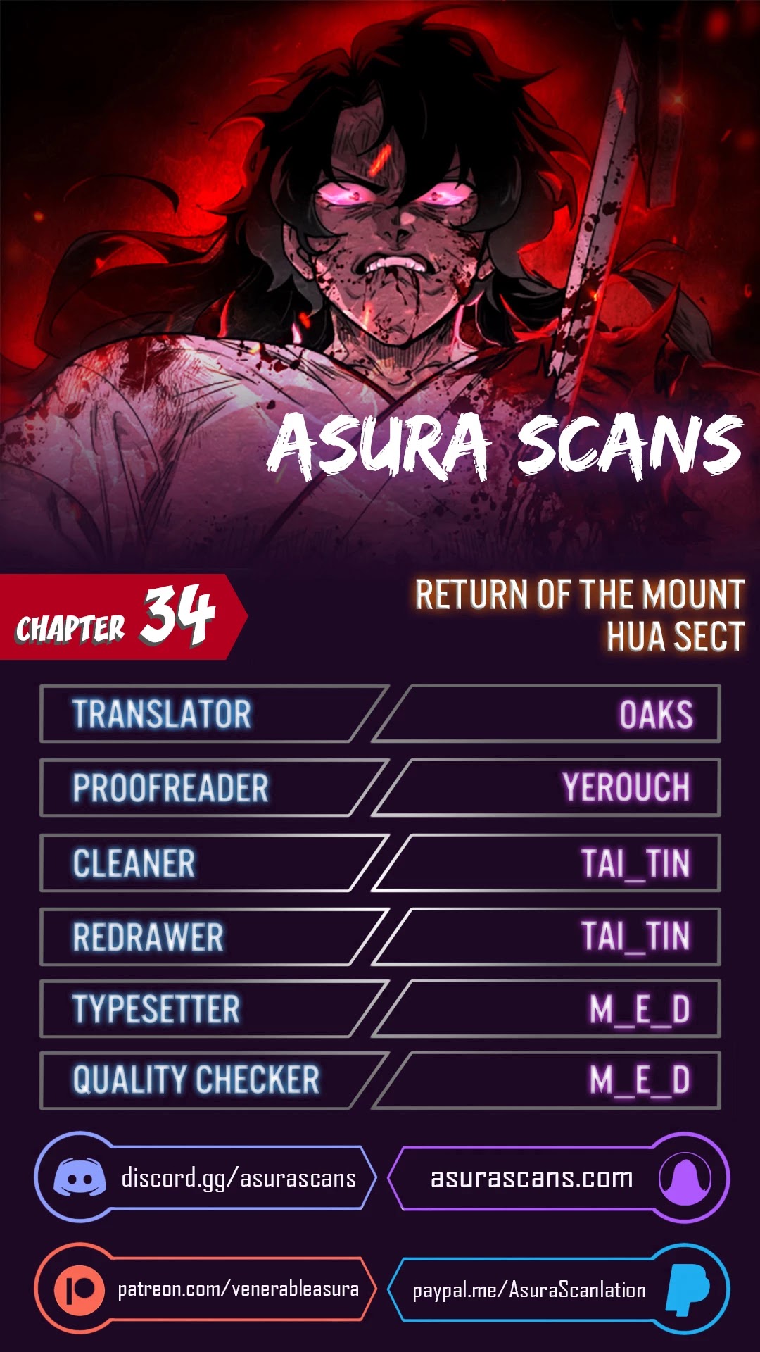 Return Of The Mount Hua Sect - Chapter 34