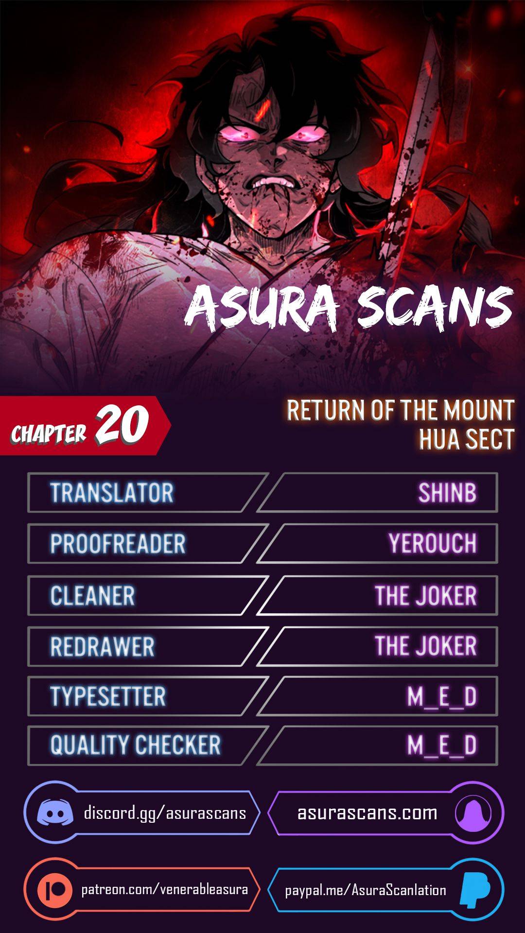 Return Of The Mount Hua Sect - Chapter 20