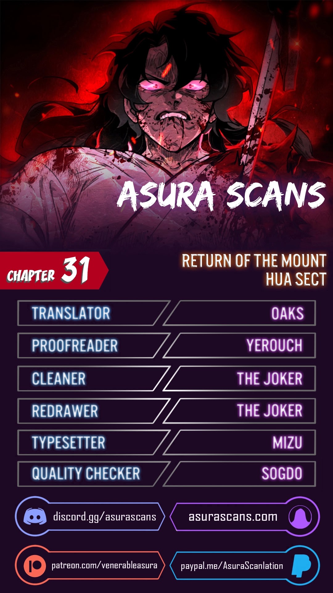 Return Of The Mount Hua Sect - Chapter 31