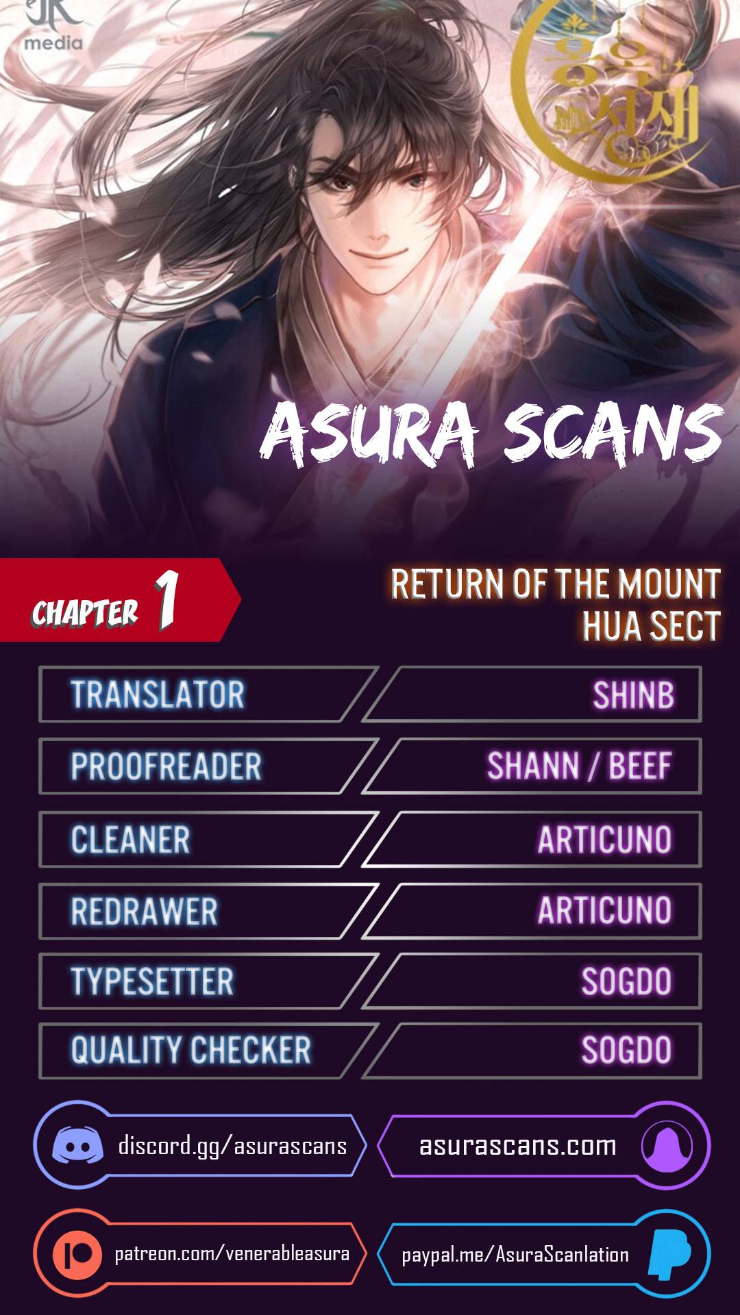 Return Of The Mount Hua Sect - Chapter 1