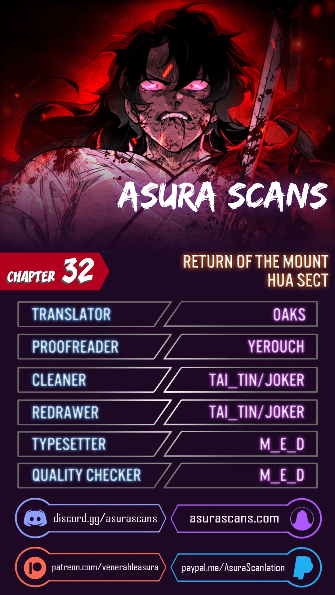 Return Of The Mount Hua Sect - Chapter 32