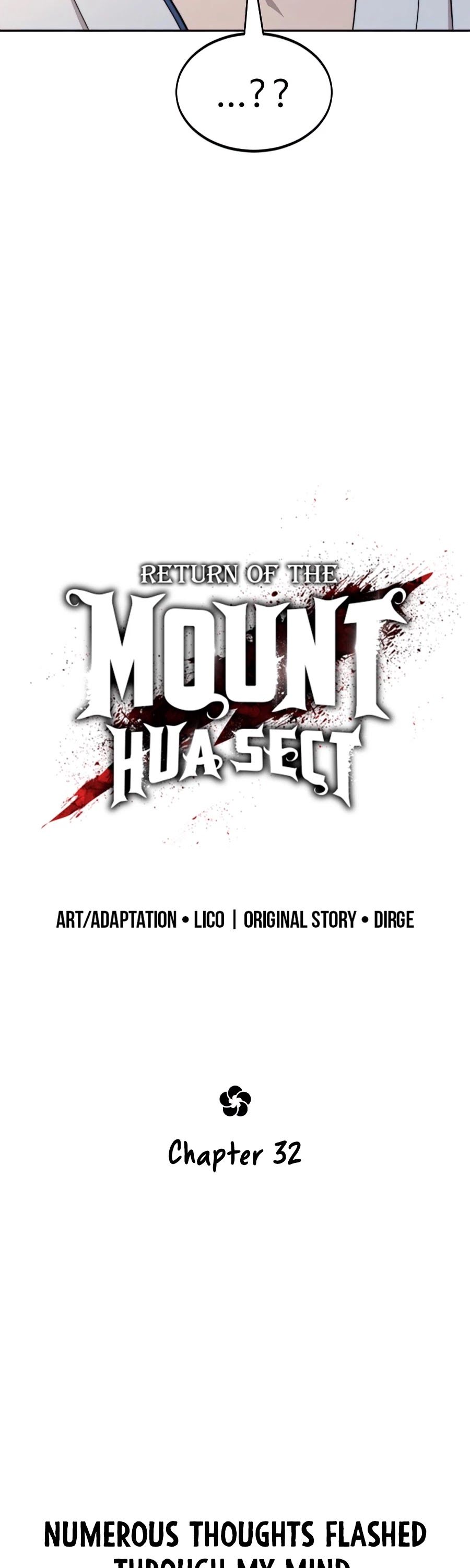 Return Of The Mount Hua Sect - Chapter 32