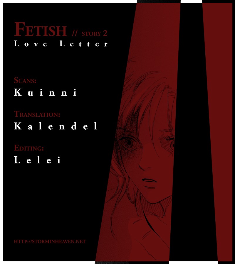 Fetish - Chapter 2 : Love Letter