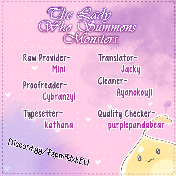 The Lady Who Summons Monsters. - Chapter 4