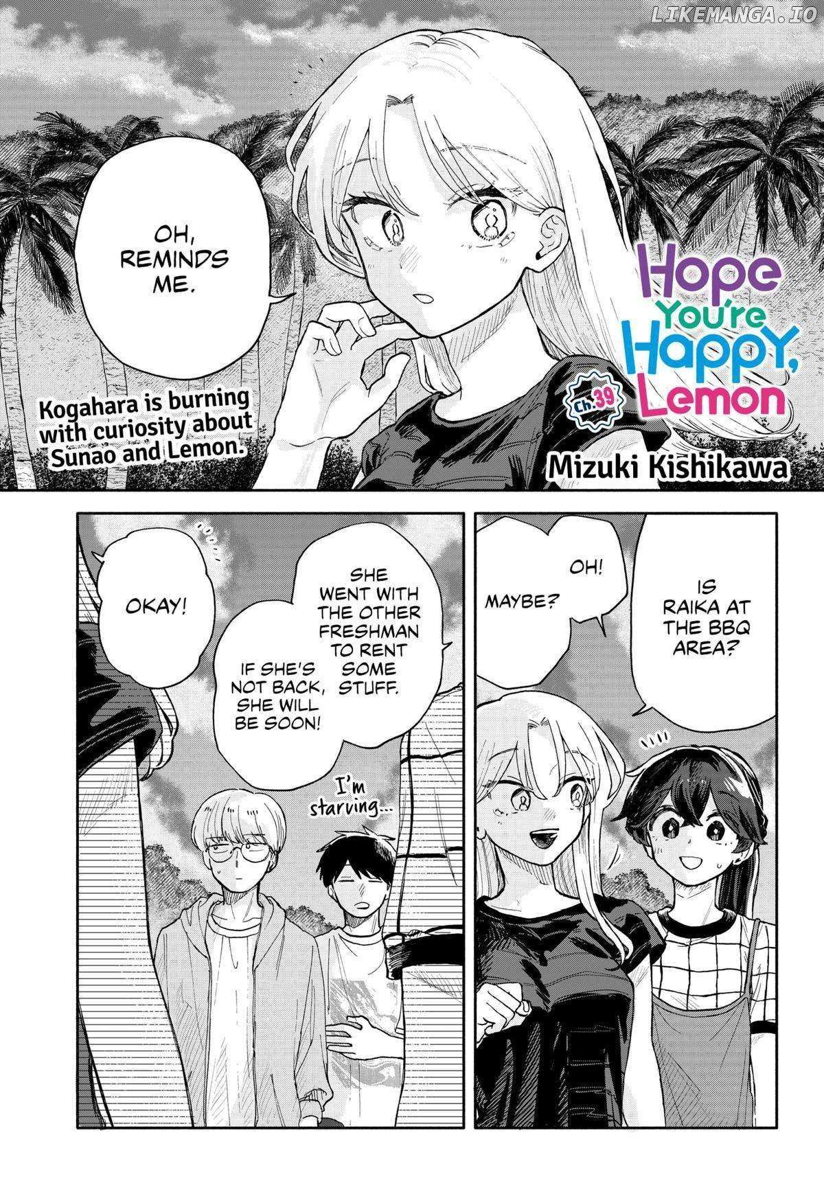 Hope You're Happy, Lemon - Chapter 39