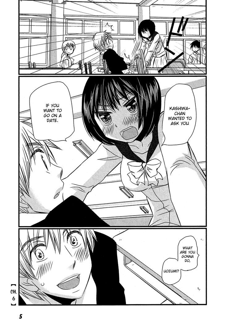 Kyou Kara Yonshimai - Chapter 6