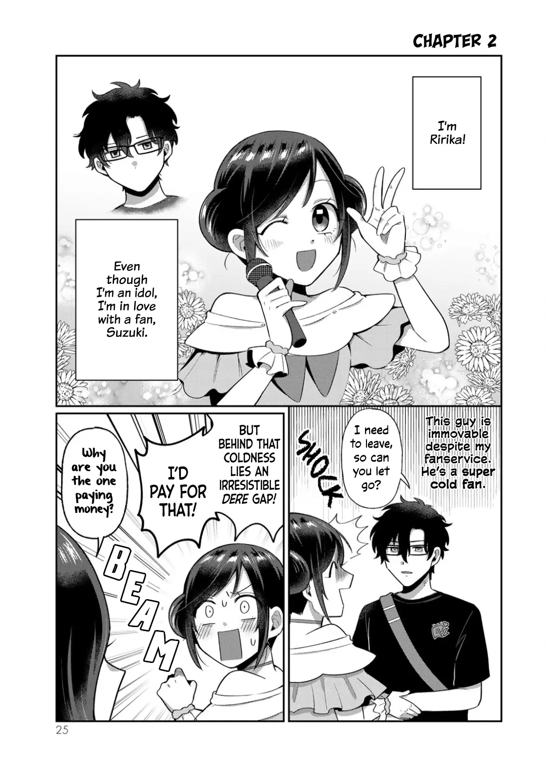 Fan Ni Gachikoi Suru Idol To, Idol Ni Shiotaiou Na Fan. - Vol.1 Chapter 2