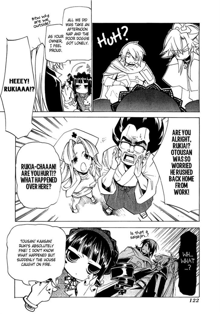 Majikaru Musou Tenshi Tsuki Irase!! Ryofuko-Chan - Vol.1 Chapter 3 : Sou Moutoku Runs Into The Weird Gozu+Mezu, Kakou Genjou Drinks Te...