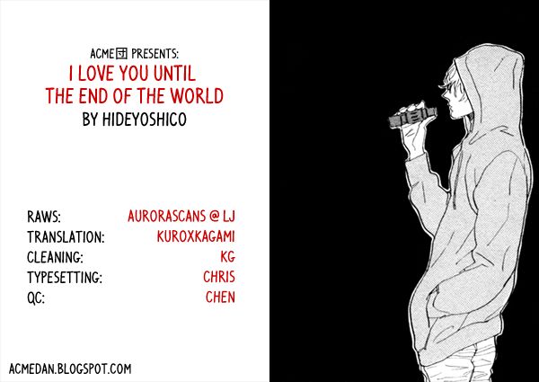 I Love You Until The End Of The World - Chapter 001