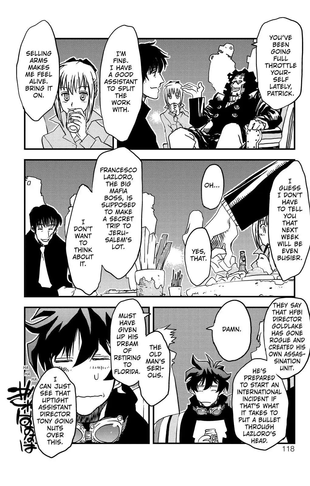 Kekkai Sensen - Mafuugai Kessha - Chapter 7