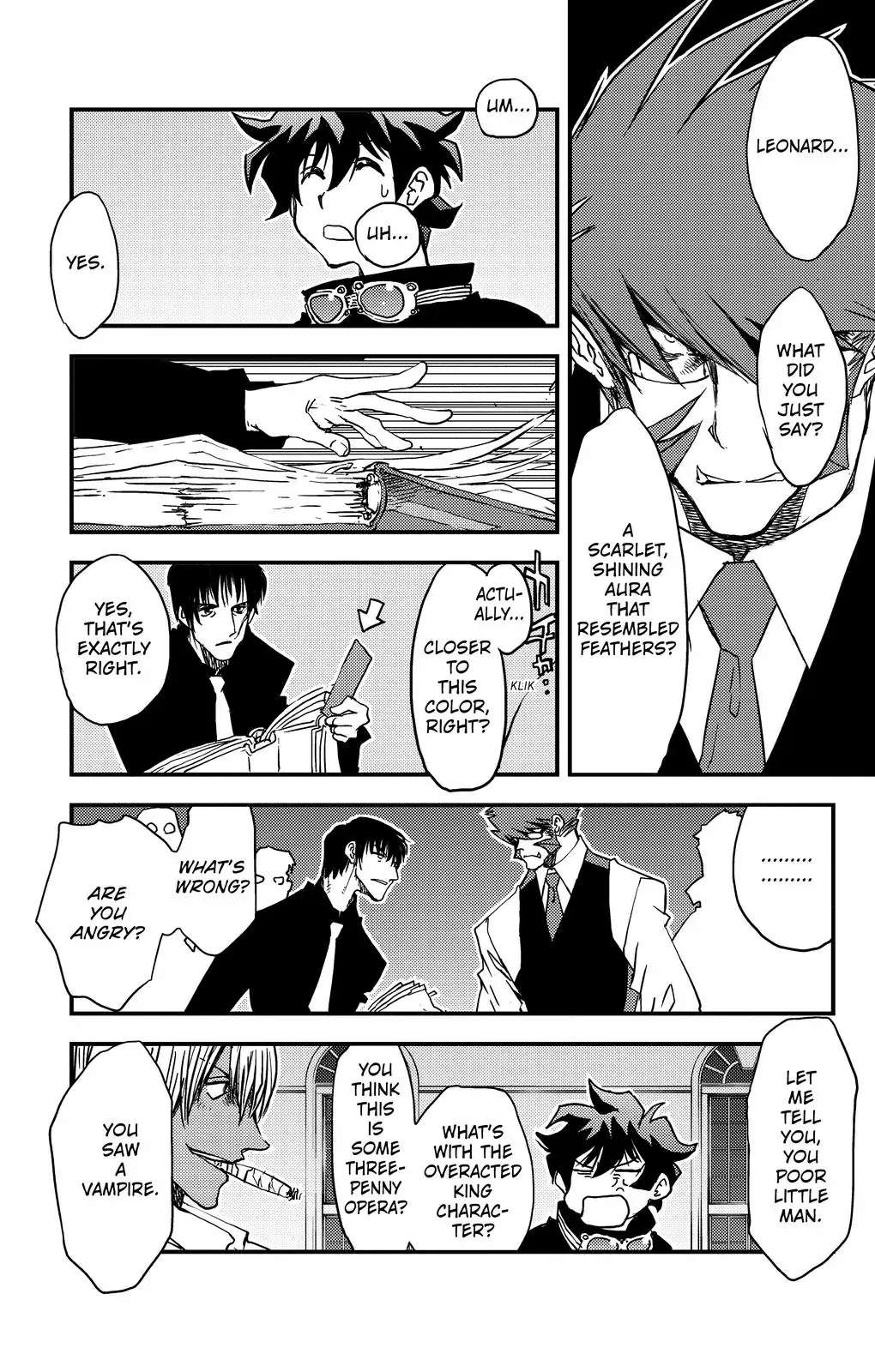 Kekkai Sensen - Mafuugai Kessha - Chapter 7