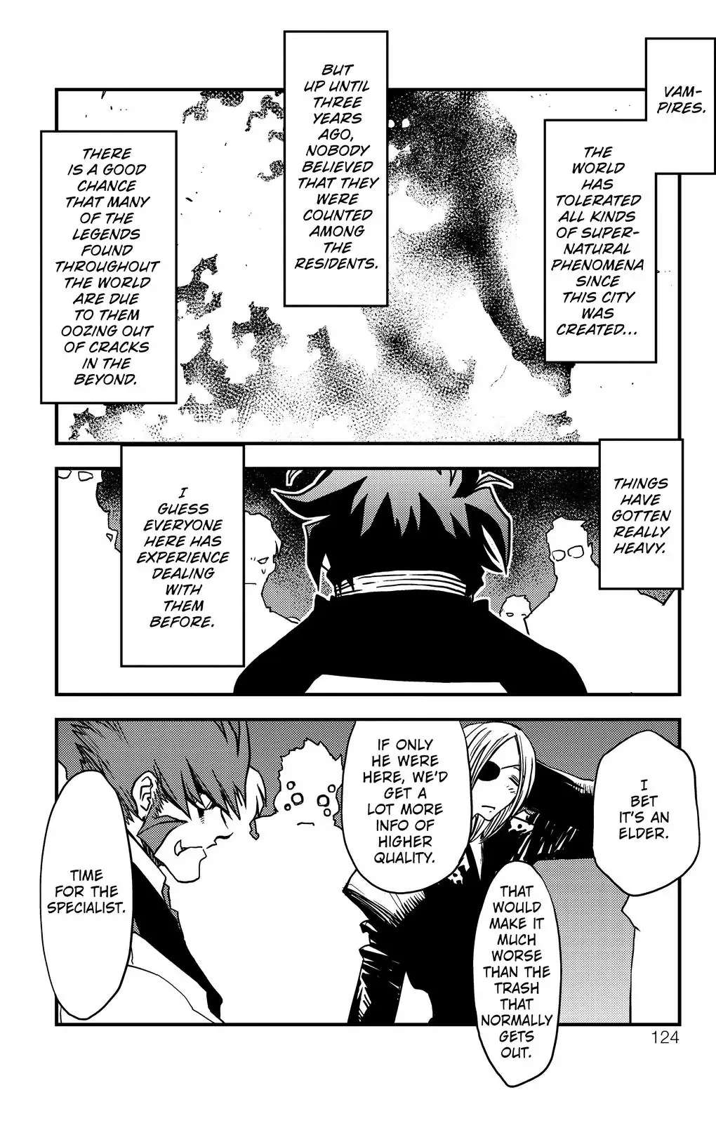 Kekkai Sensen - Mafuugai Kessha - Chapter 7