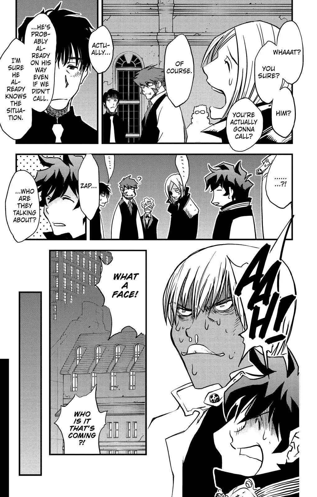 Kekkai Sensen - Mafuugai Kessha - Chapter 7