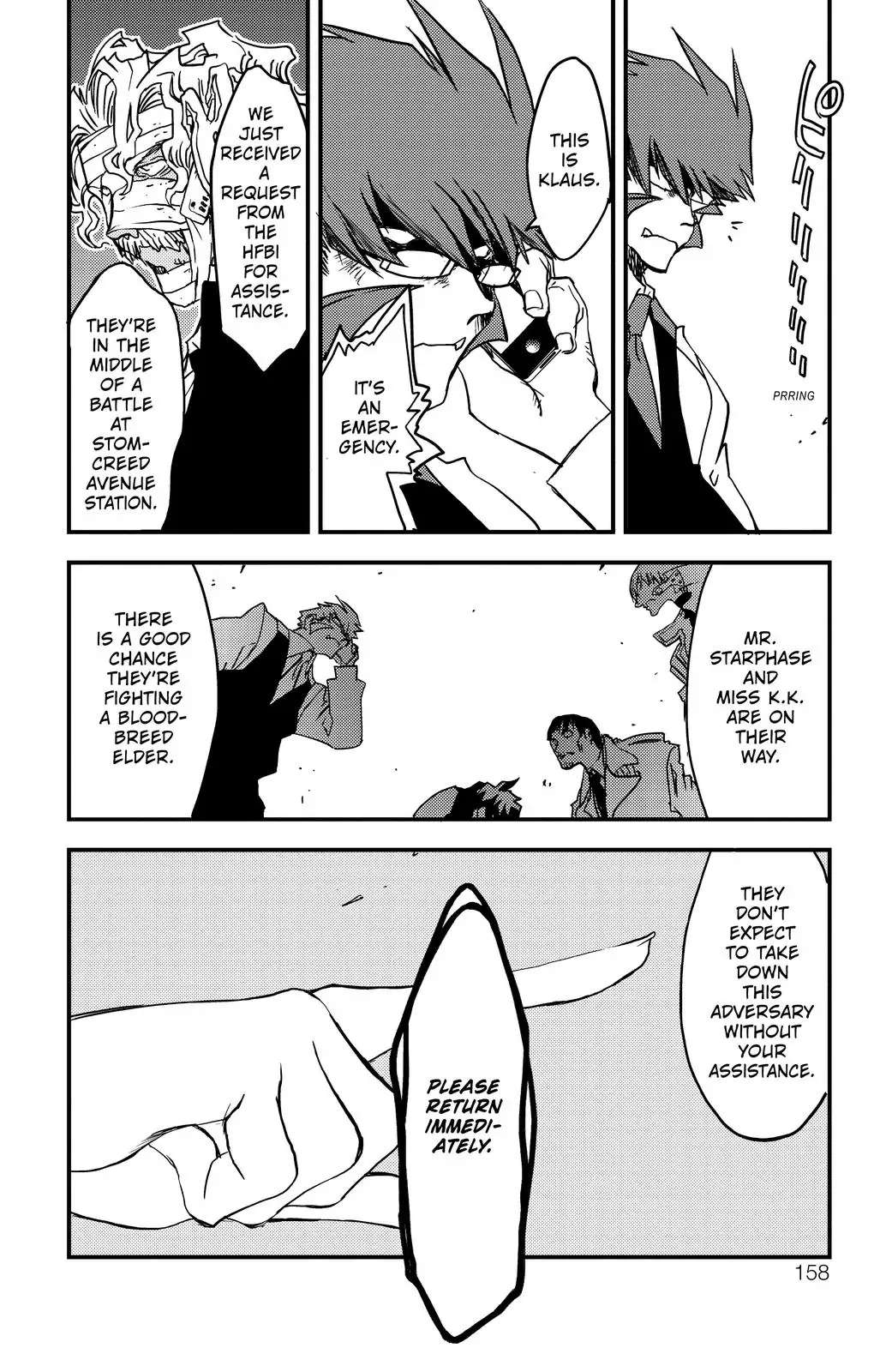 Kekkai Sensen - Mafuugai Kessha - Chapter 7