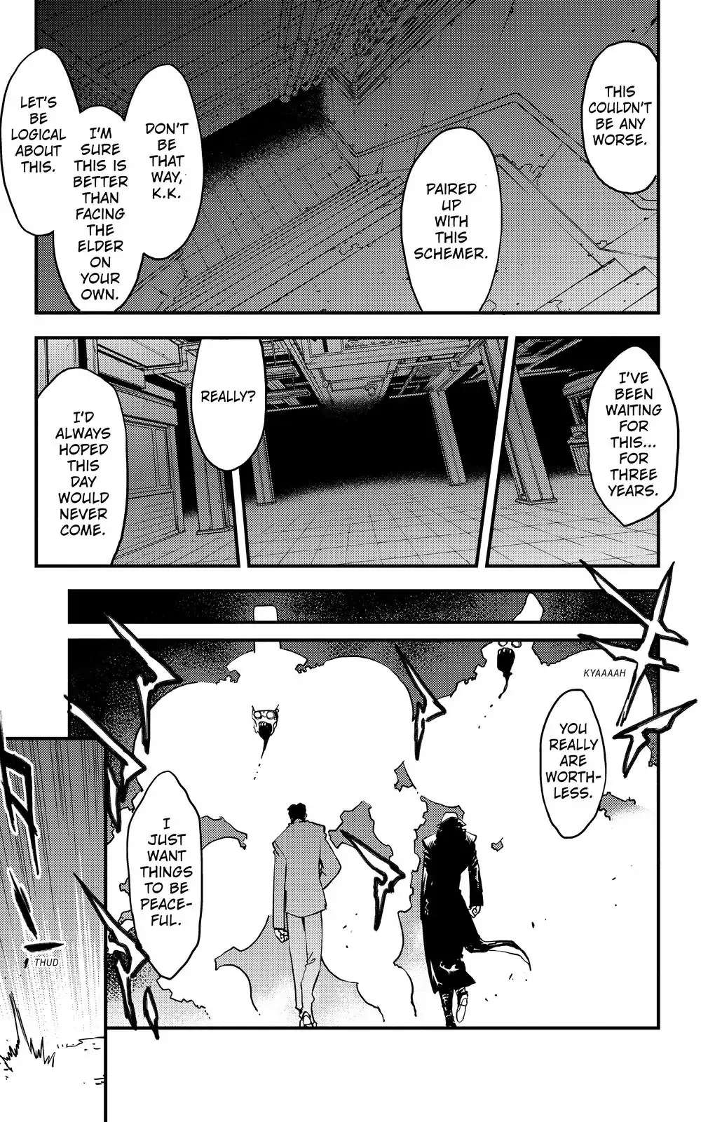 Kekkai Sensen - Mafuugai Kessha - Chapter 7