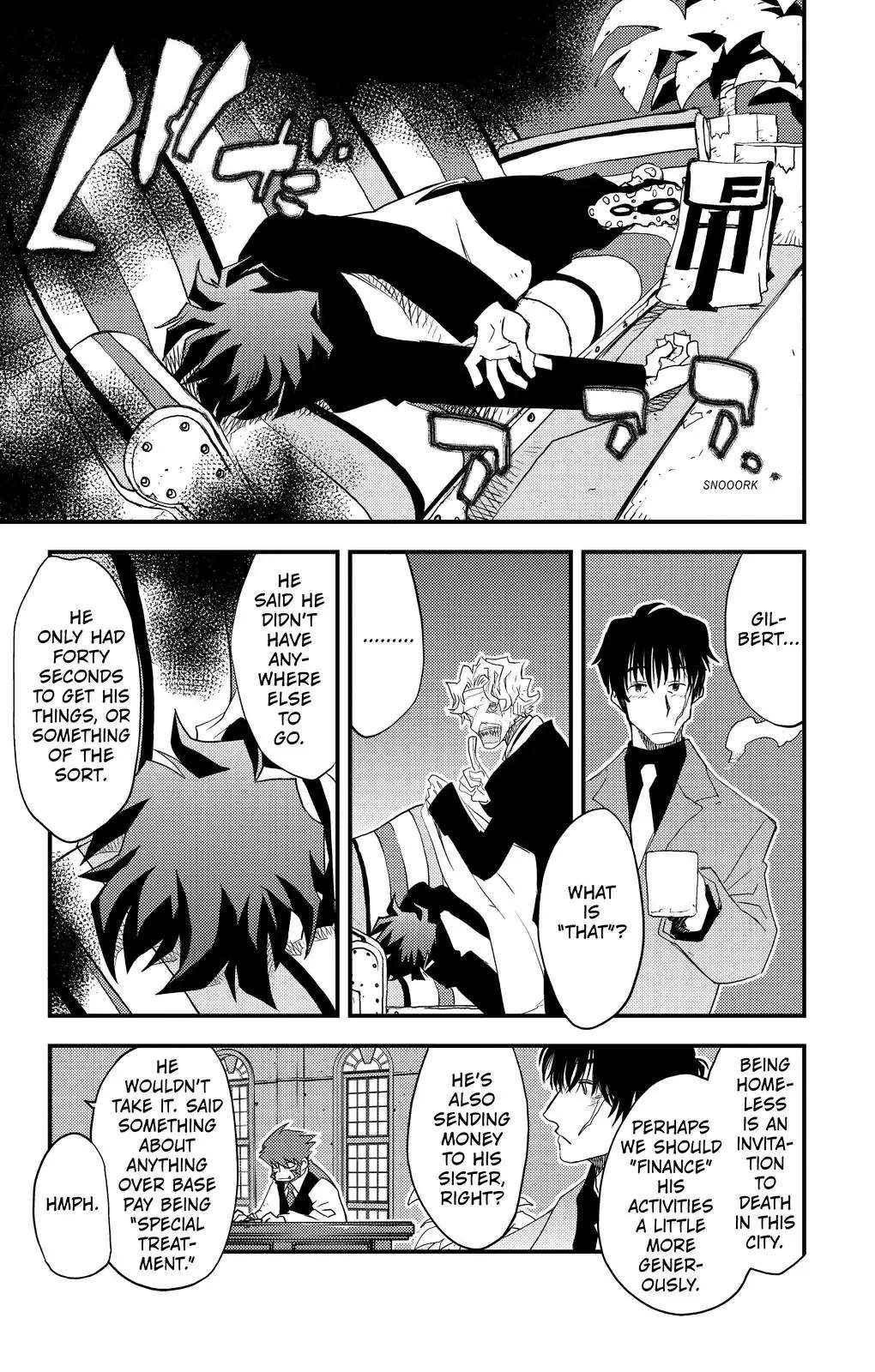 Kekkai Sensen - Mafuugai Kessha - Chapter 5