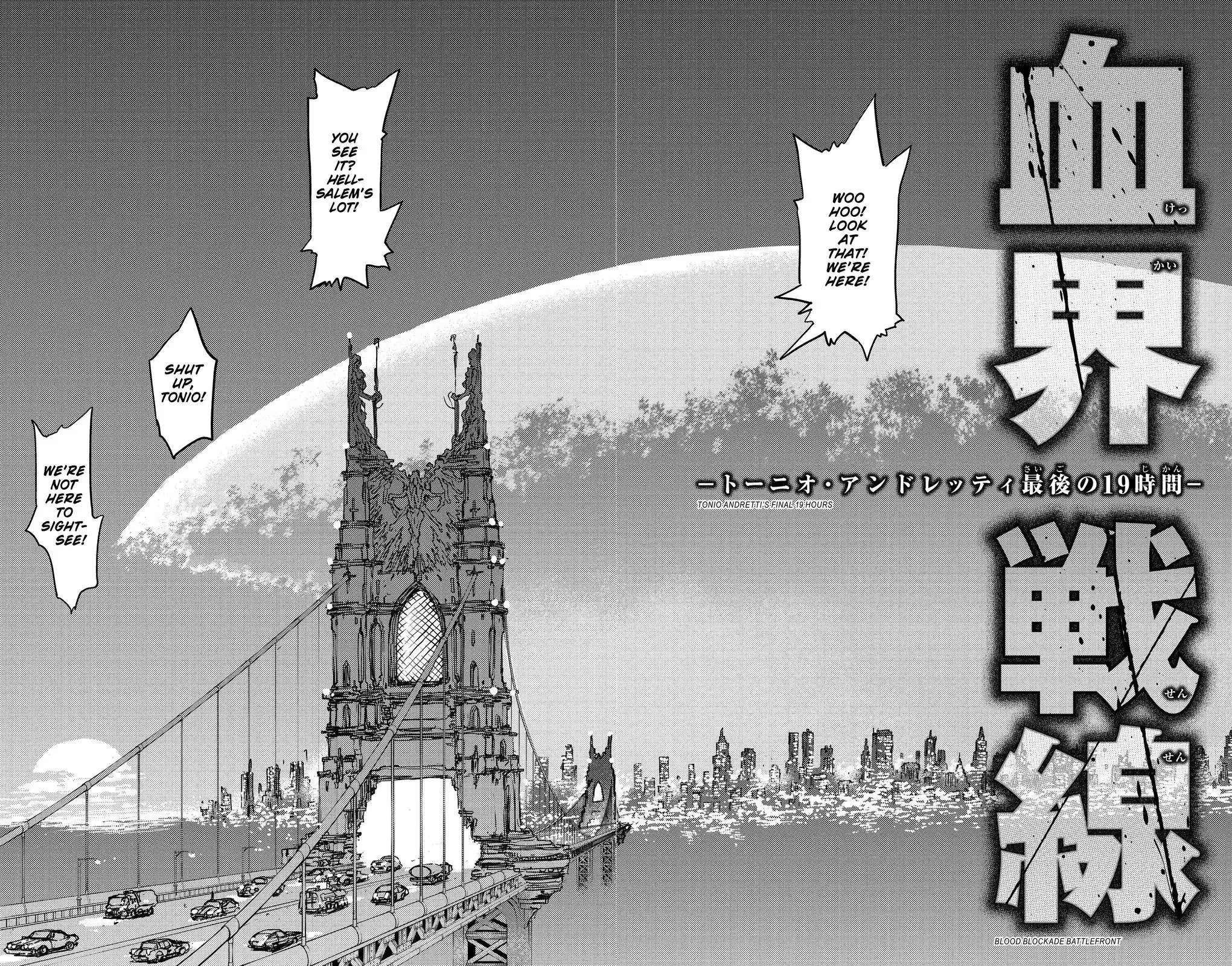 Kekkai Sensen - Mafuugai Kessha - Chapter 6