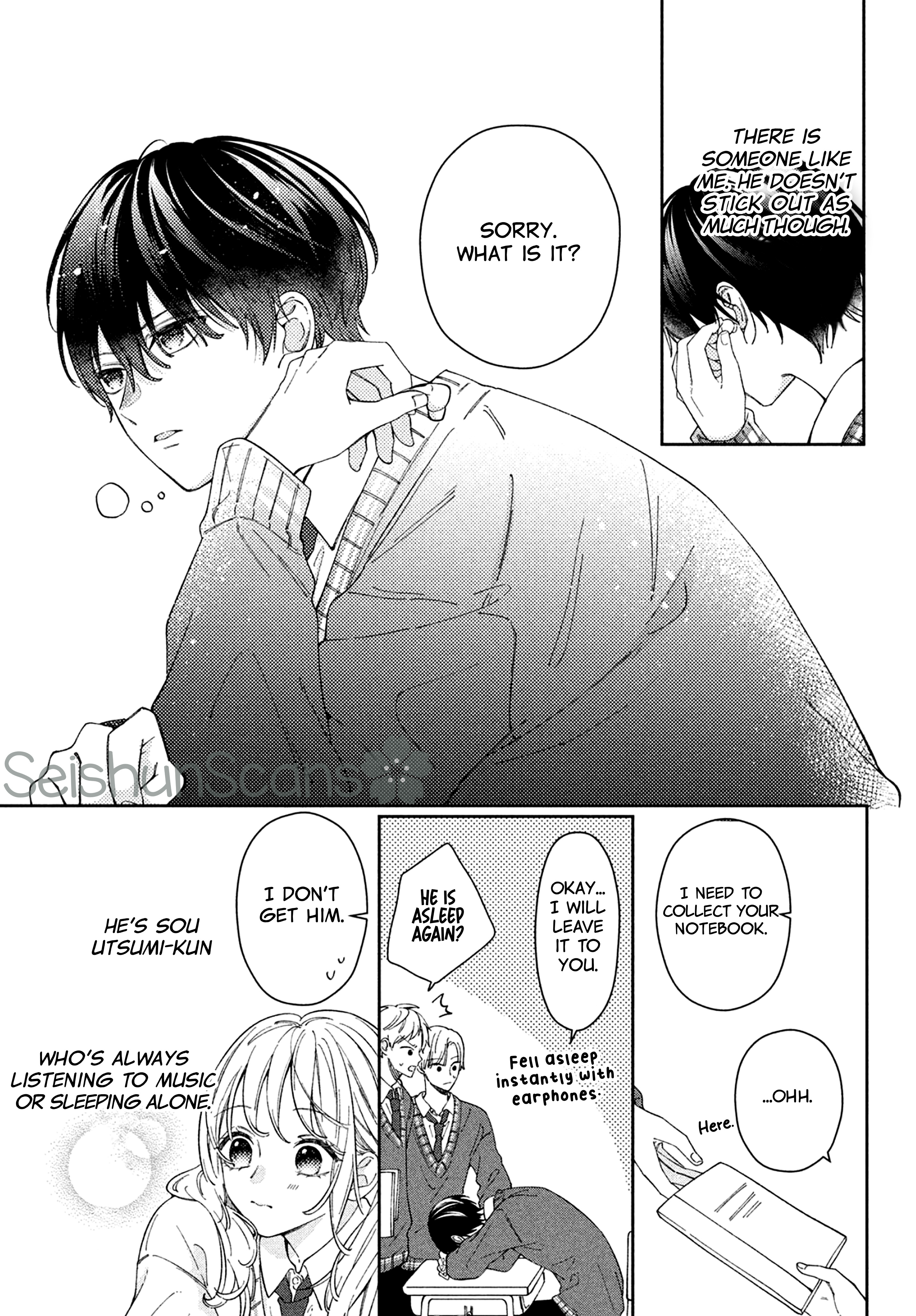 Utsumi-Kun No Koi No Uta - Vol.1 Chapter 1: The Sound Of Beginning.