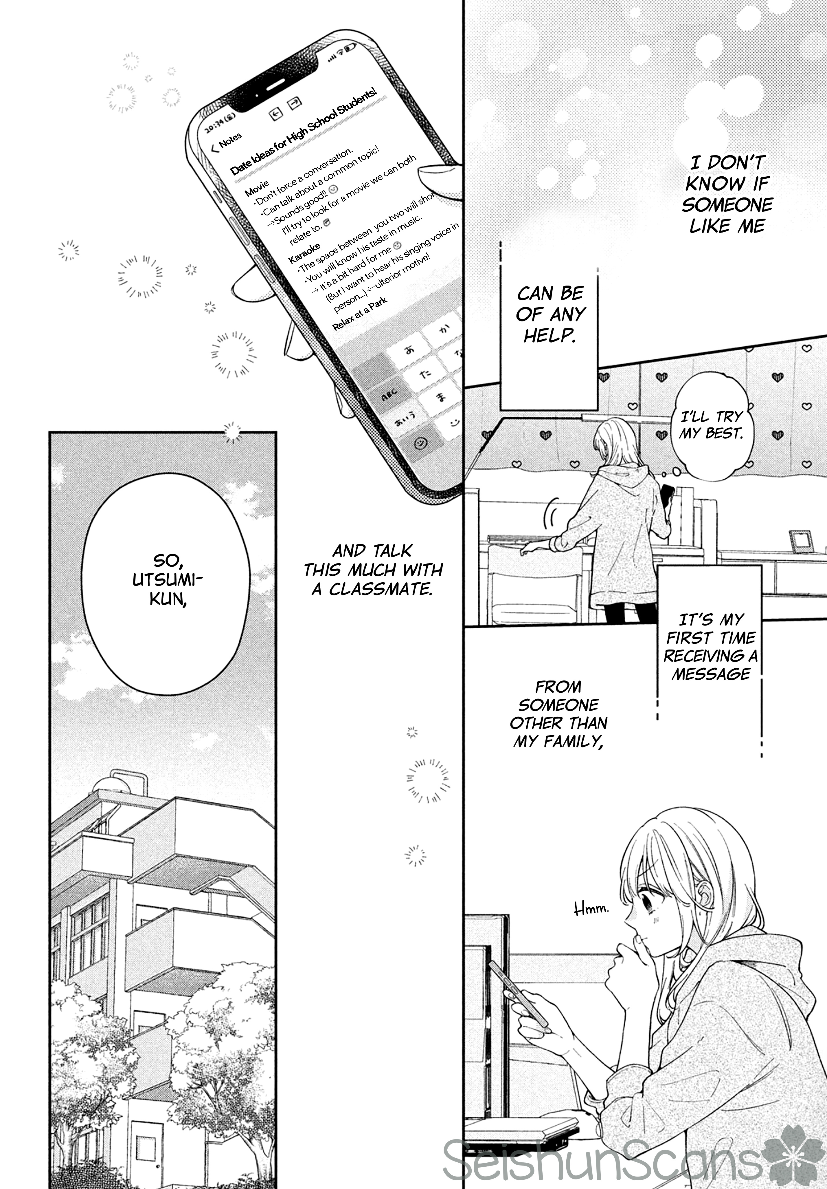 Utsumi-Kun No Koi No Uta - Vol.1 Chapter 1: The Sound Of Beginning.