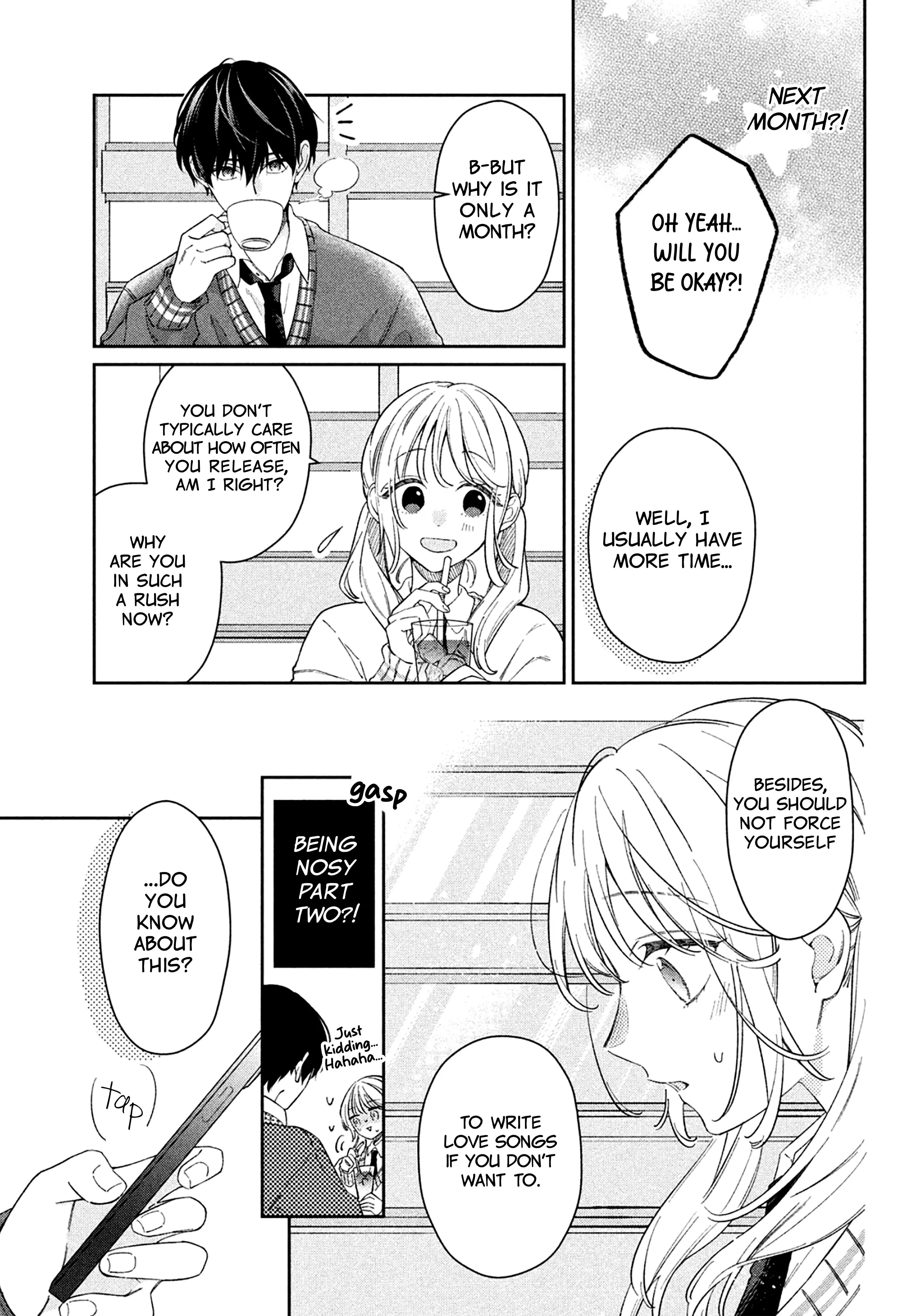 Utsumi-Kun No Koi No Uta - Vol.1 Chapter 2: Sparkles Of Love.