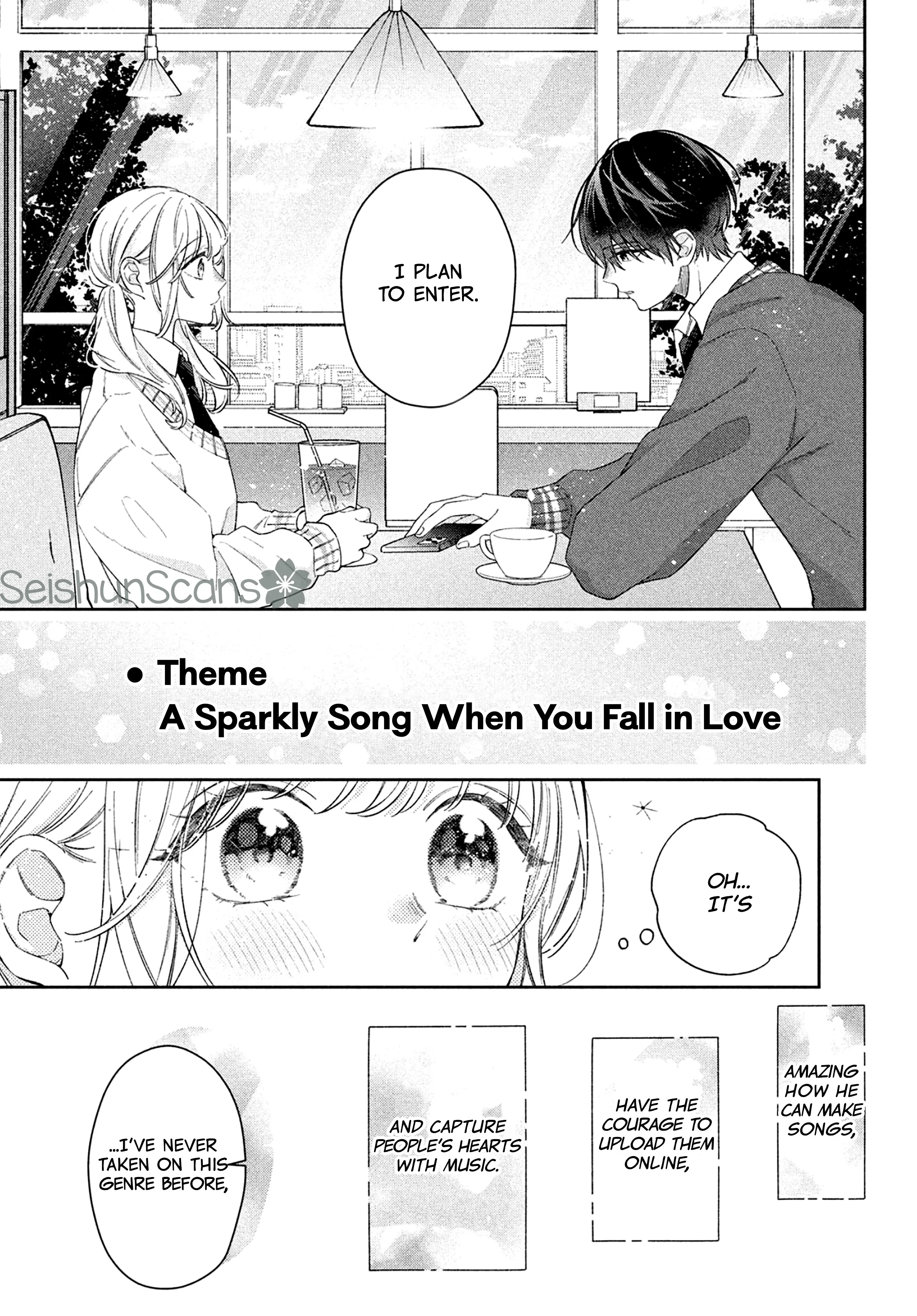 Utsumi-Kun No Koi No Uta - Vol.1 Chapter 2: Sparkles Of Love.