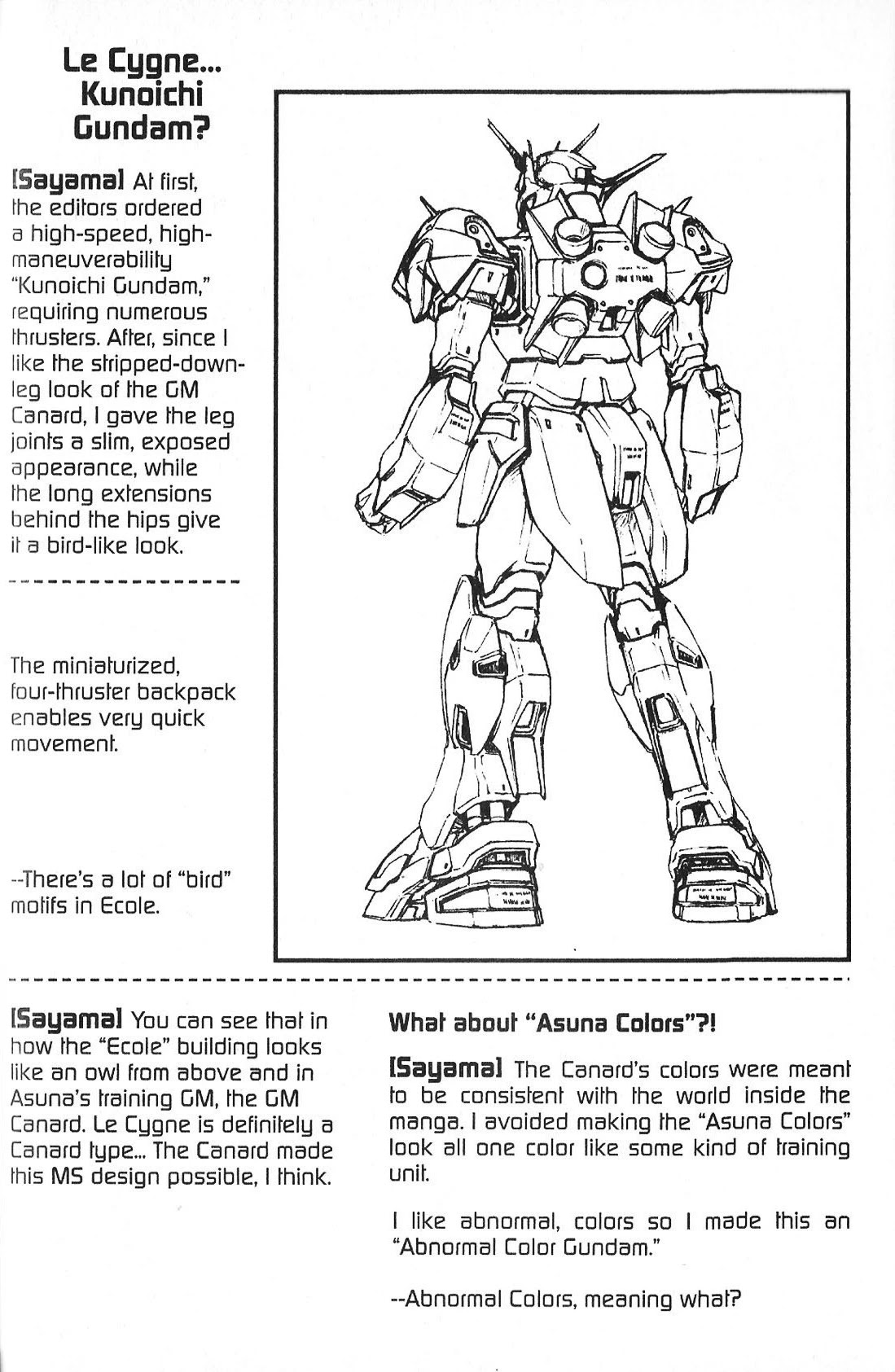 Kidou Senshi Gundam: Ecole Du Ciel - Chapter 42: New Model