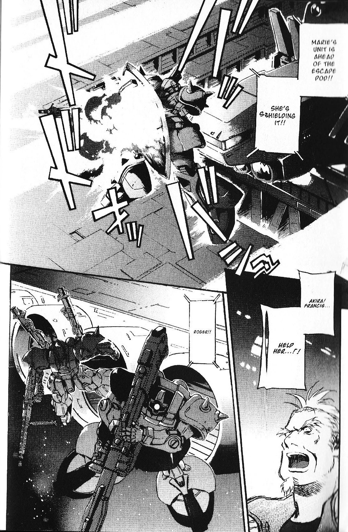 Kidou Senshi Gundam: Ecole Du Ciel - Chapter 37: Escape