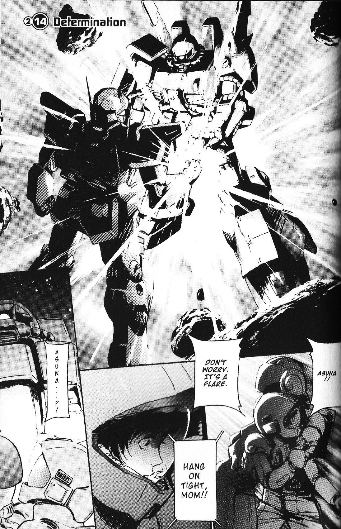 Kidou Senshi Gundam: Ecole Du Ciel - Chapter 36: Determination