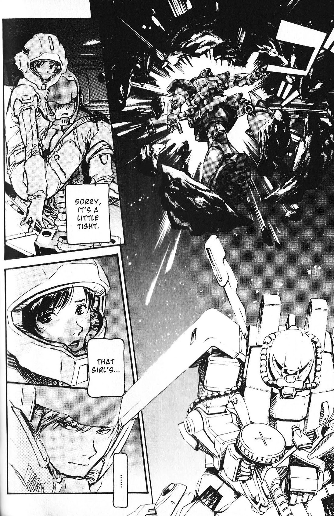 Kidou Senshi Gundam: Ecole Du Ciel - Chapter 36: Determination