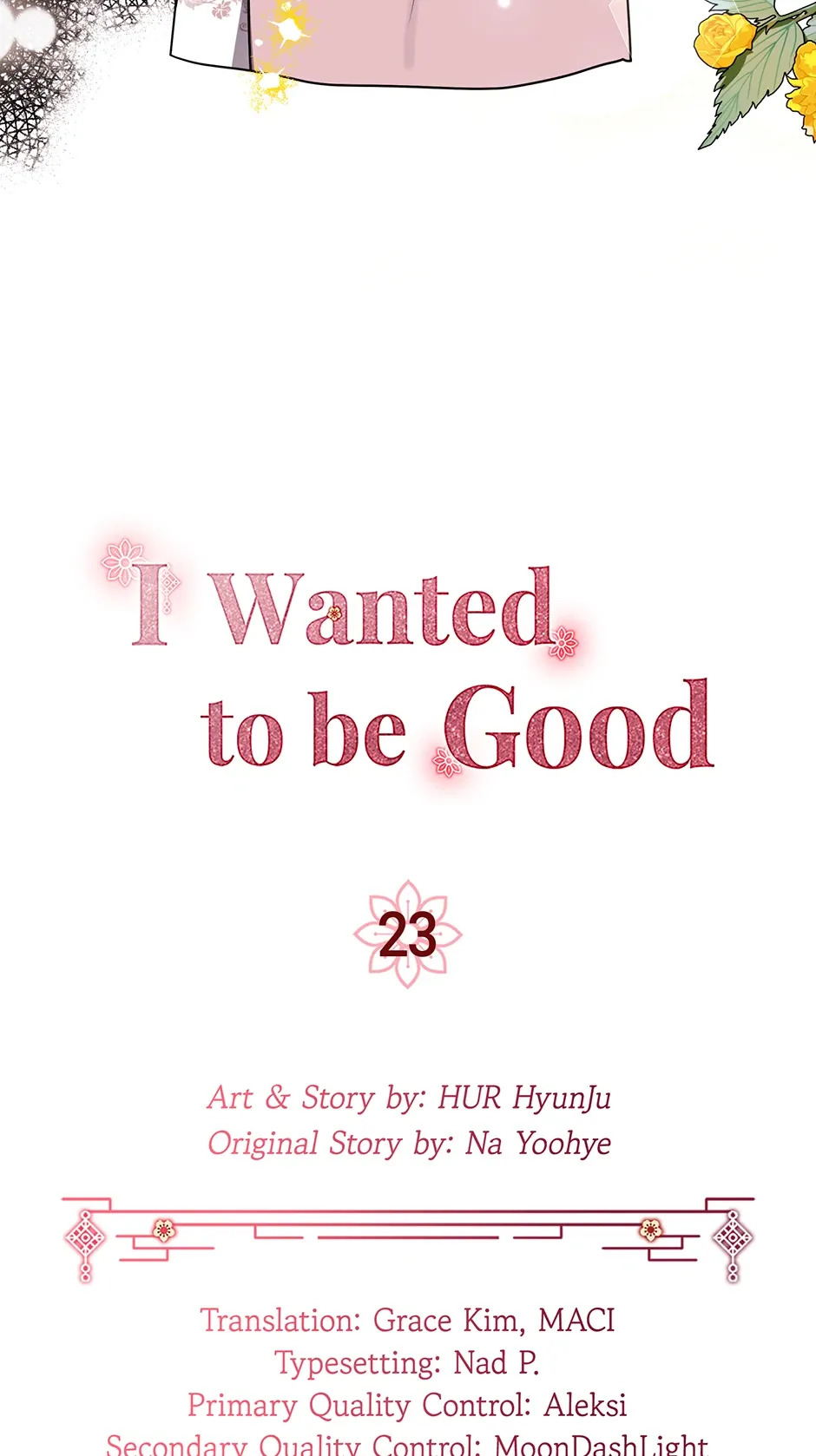 I Want To Live A Good Life - Chapter 23