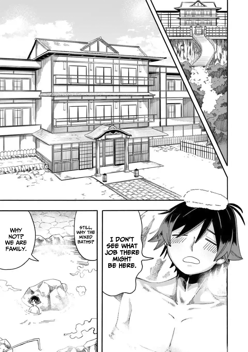 Ore Wa Mada, Honki O Dashite Inai - Vol.2 Chapter 9: Work At The Hot Spring