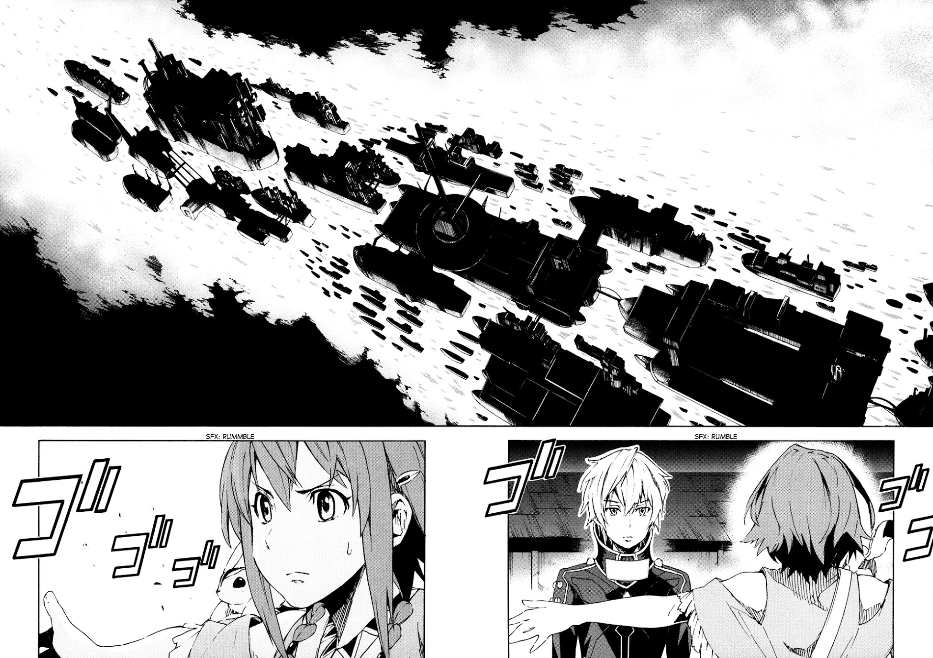 Suisei No Gargantia - Vol.2 Chapter 8 : A Soldier's Left