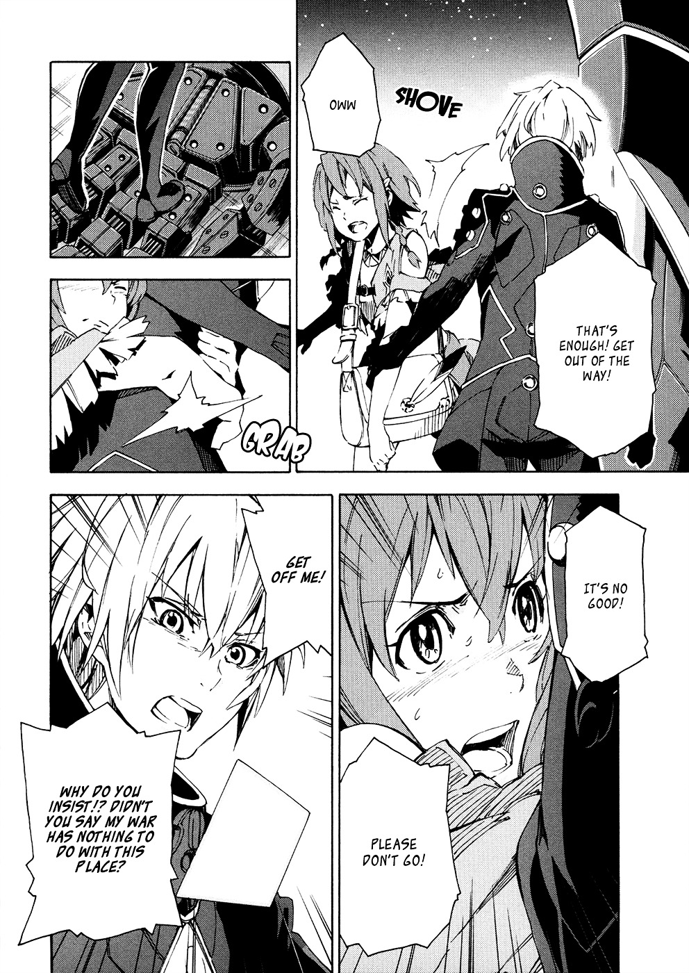 Suisei No Gargantia - Vol.2 Chapter 8 : A Soldier's Left