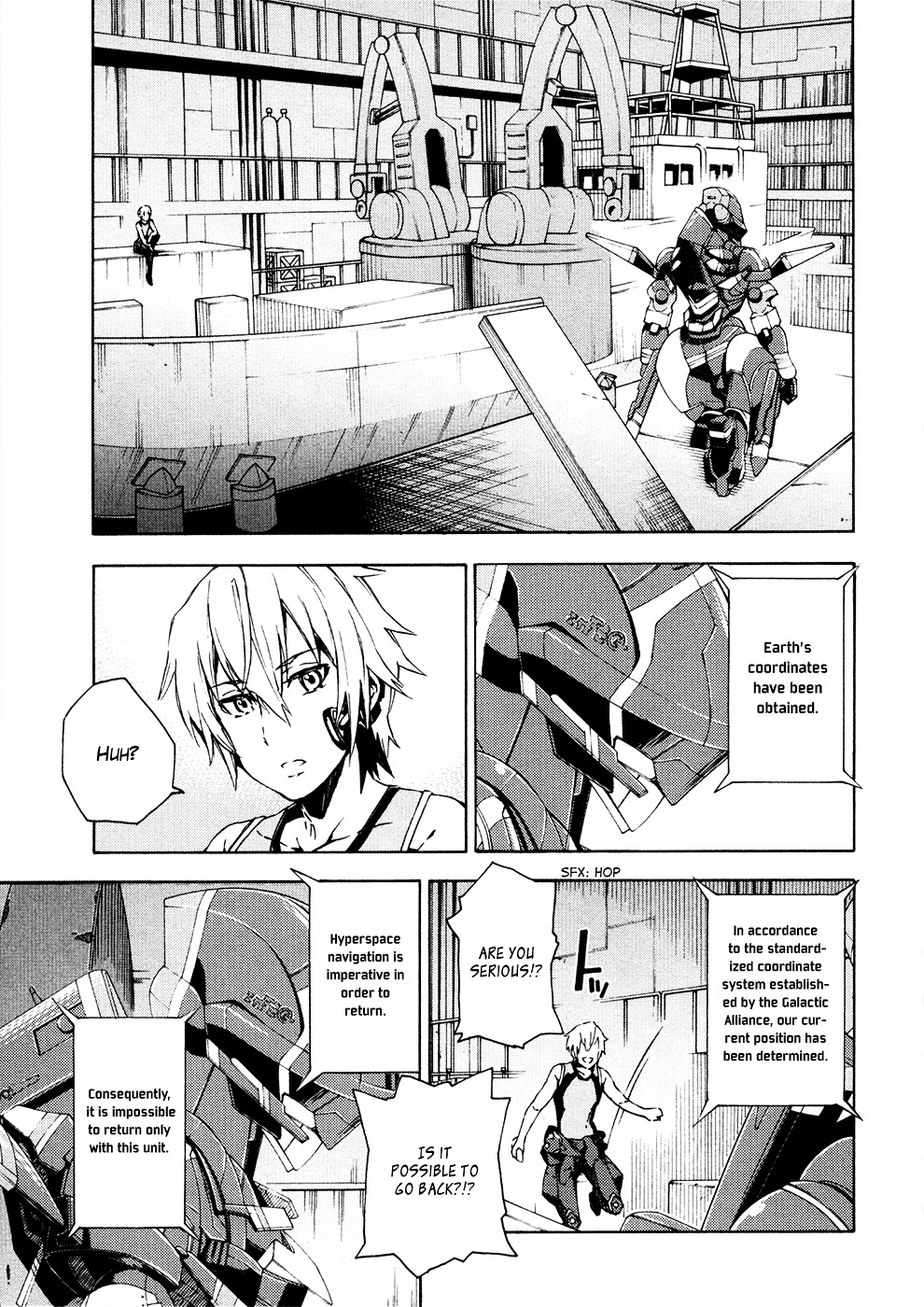 Suisei No Gargantia - Vol.2 Chapter 8 : A Soldier's Left