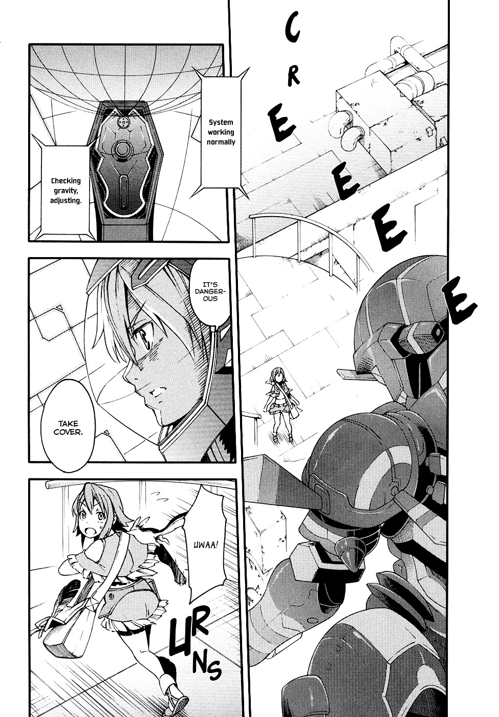 Suisei No Gargantia - Vol.1 Chapter 3 : Anihilation Light