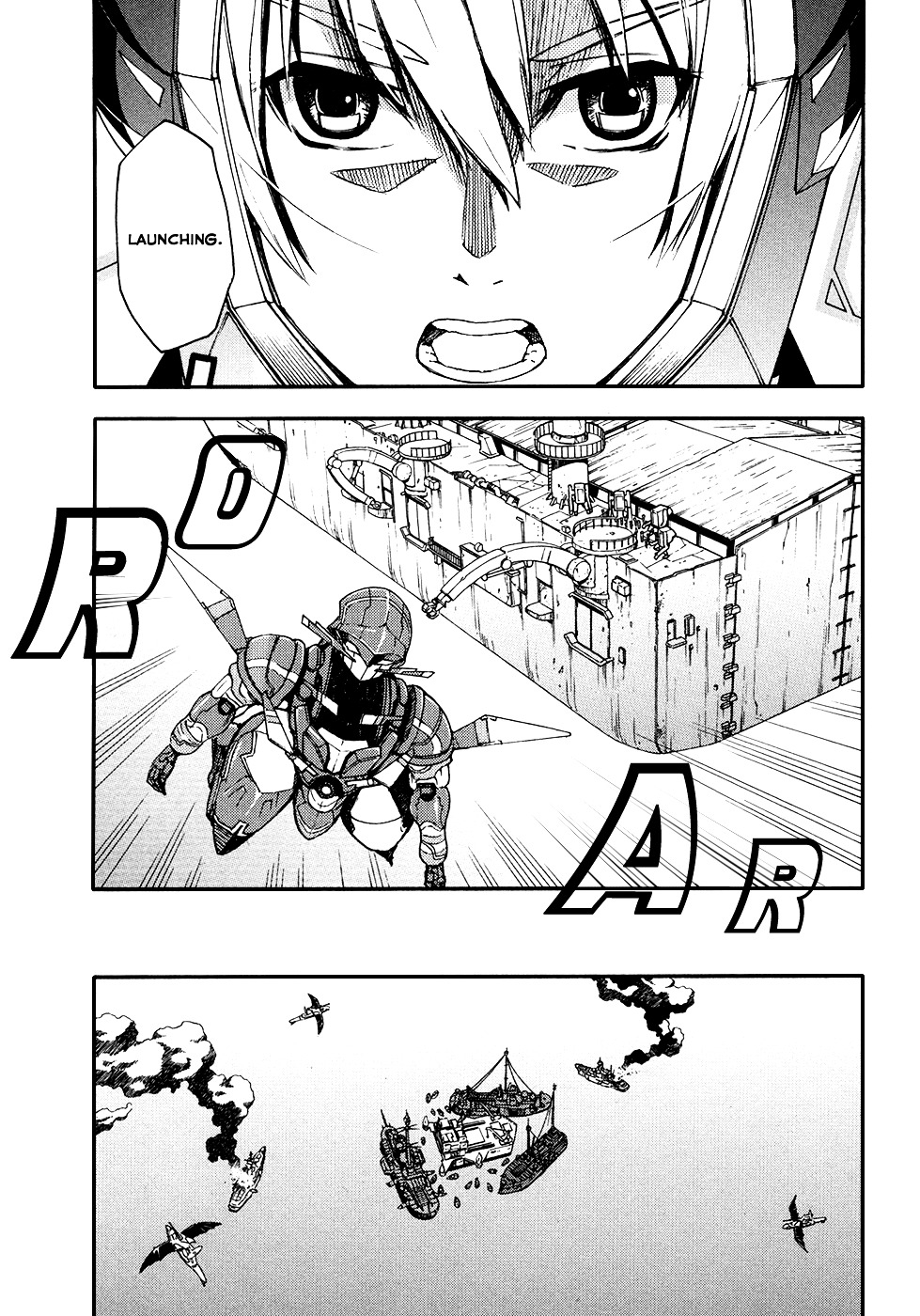 Suisei No Gargantia - Vol.1 Chapter 3 : Anihilation Light