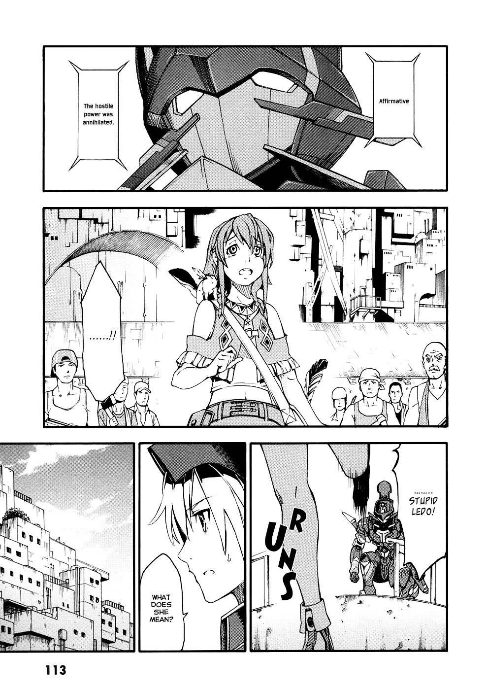 Suisei No Gargantia - Vol.1 Chapter 3 : Anihilation Light