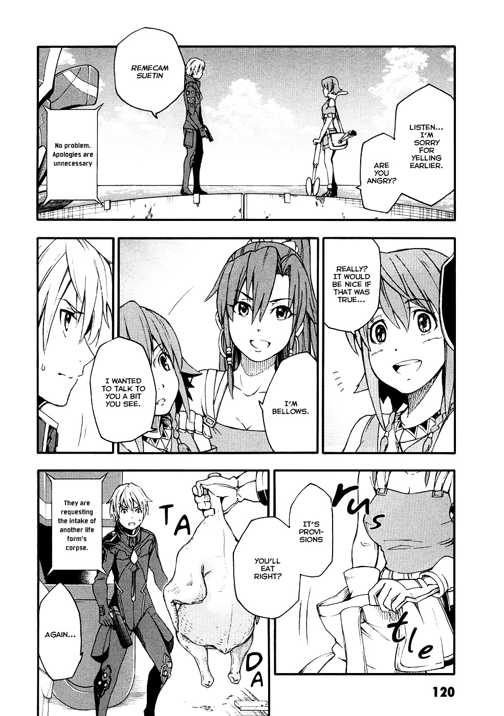 Suisei No Gargantia - Vol.1 Chapter 3 : Anihilation Light