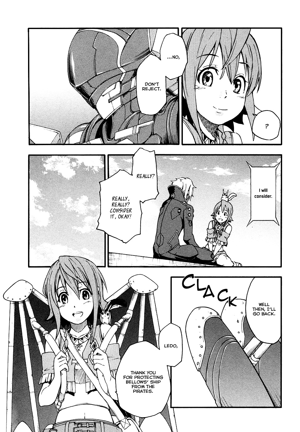 Suisei No Gargantia - Vol.1 Chapter 3 : Anihilation Light