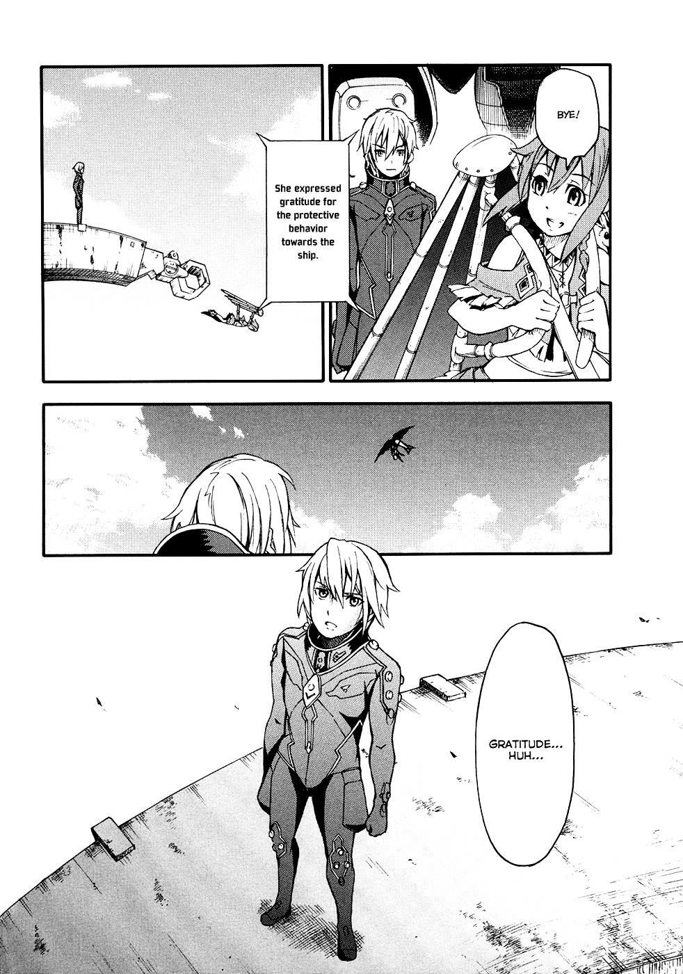 Suisei No Gargantia - Vol.1 Chapter 3 : Anihilation Light