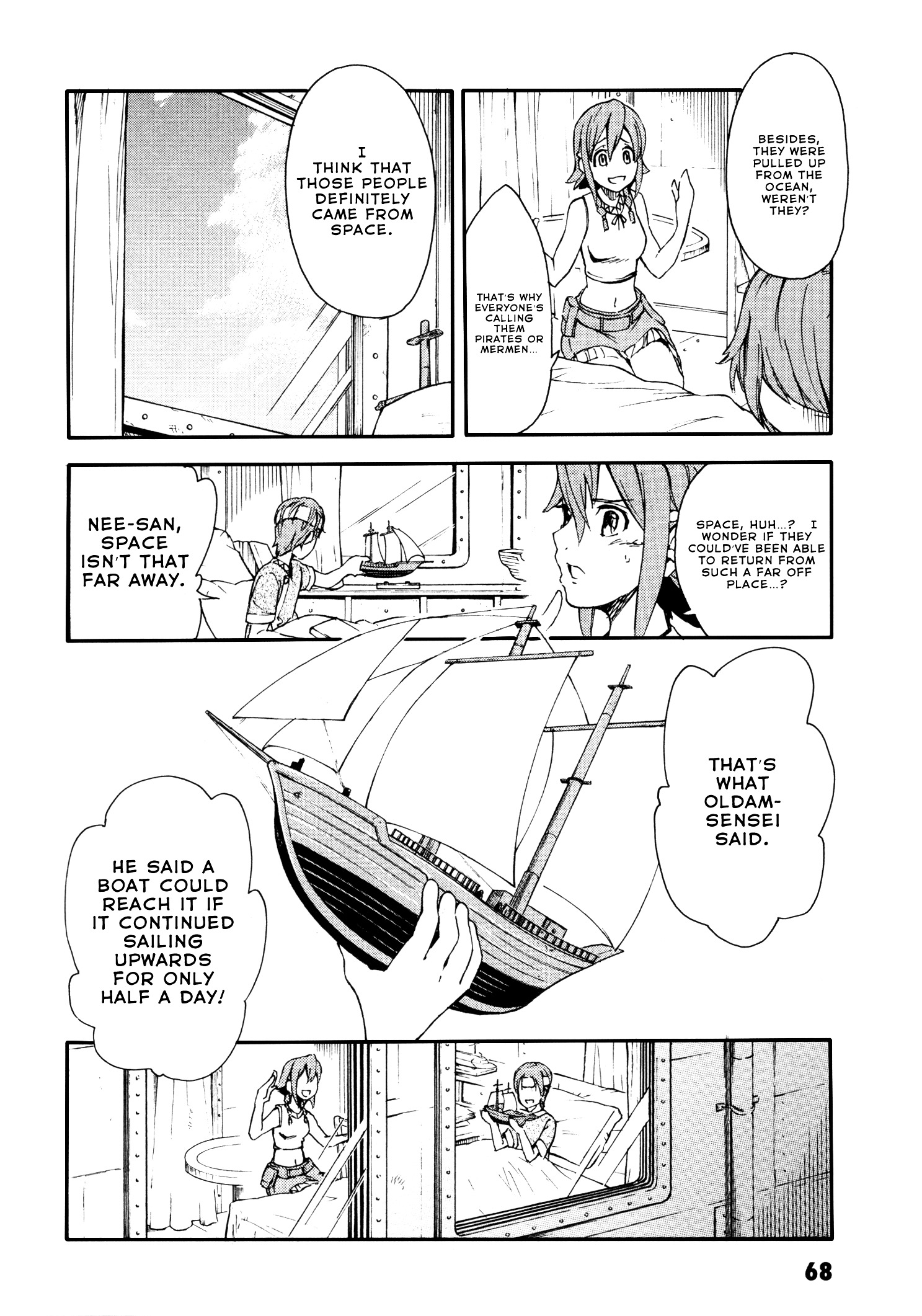 Suisei No Gargantia - Vol.1 Chapter 2 : The Planet Where It Began