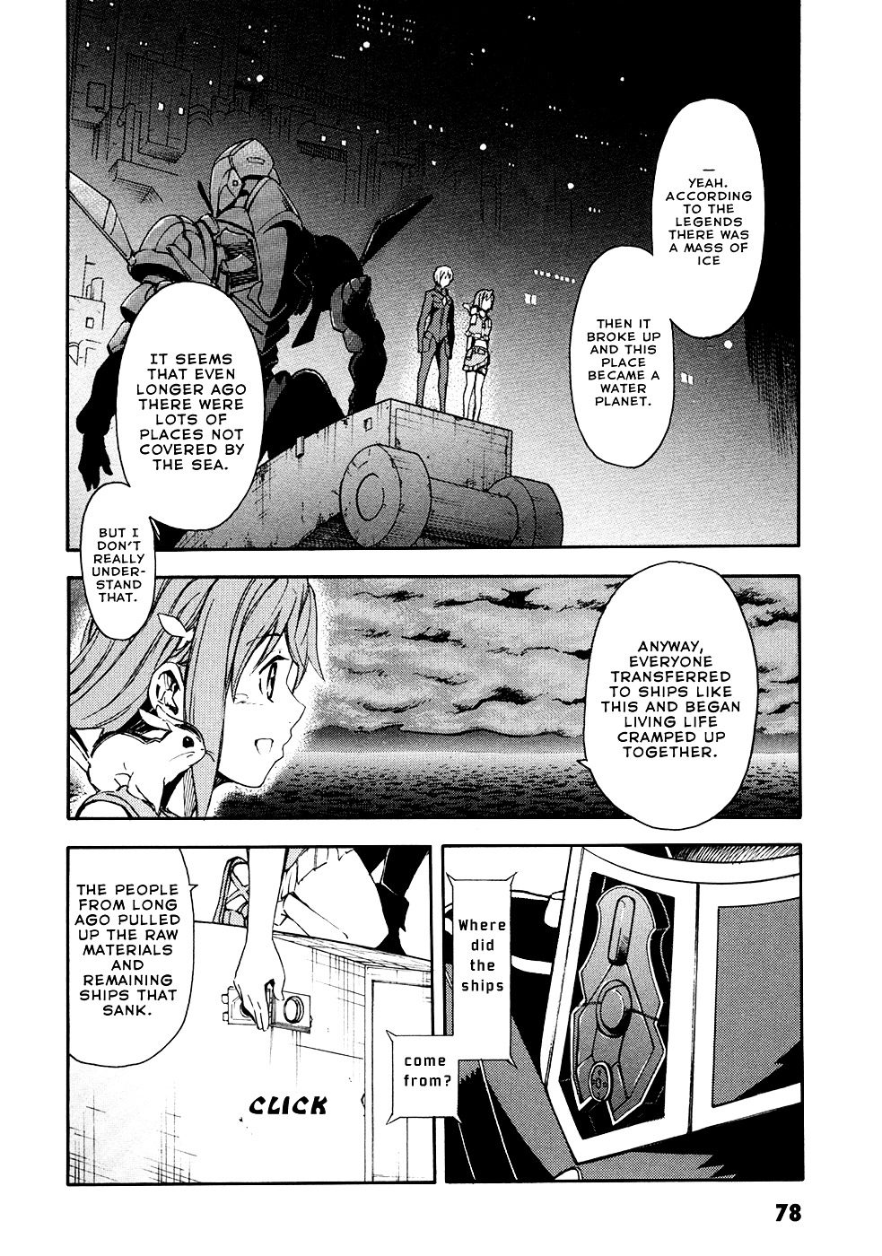 Suisei No Gargantia - Vol.1 Chapter 2 : The Planet Where It Began