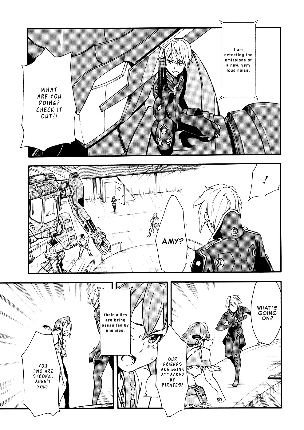 Suisei No Gargantia - Vol.1 Chapter 2 : The Planet Where It Began