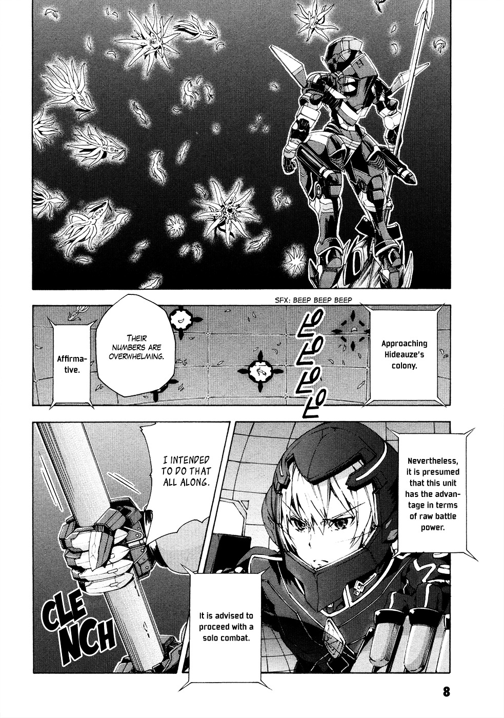 Suisei No Gargantia - Vol.3 Chapter 9 : Parting