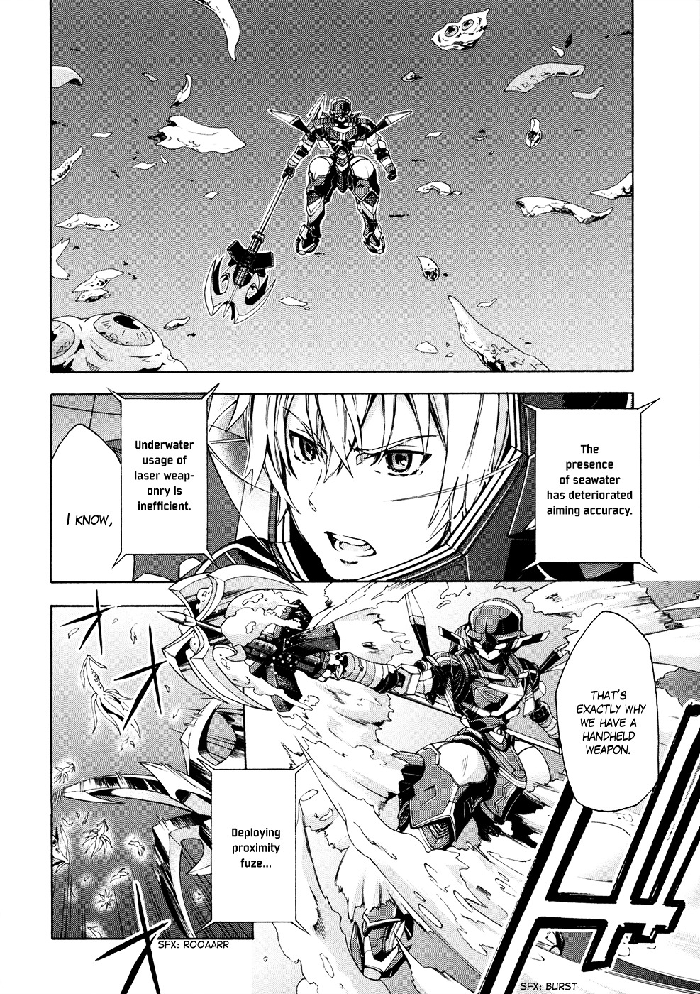 Suisei No Gargantia - Vol.3 Chapter 9 : Parting