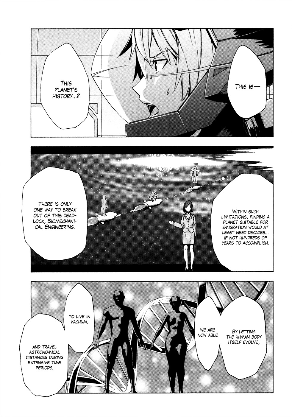 Suisei No Gargantia - Vol.3 Chapter 9 : Parting