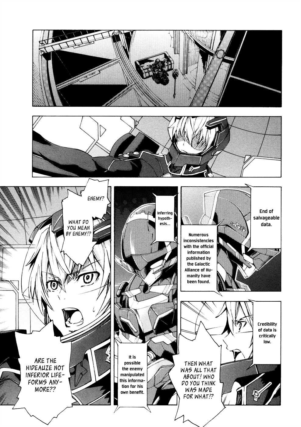 Suisei No Gargantia - Vol.3 Chapter 9 : Parting