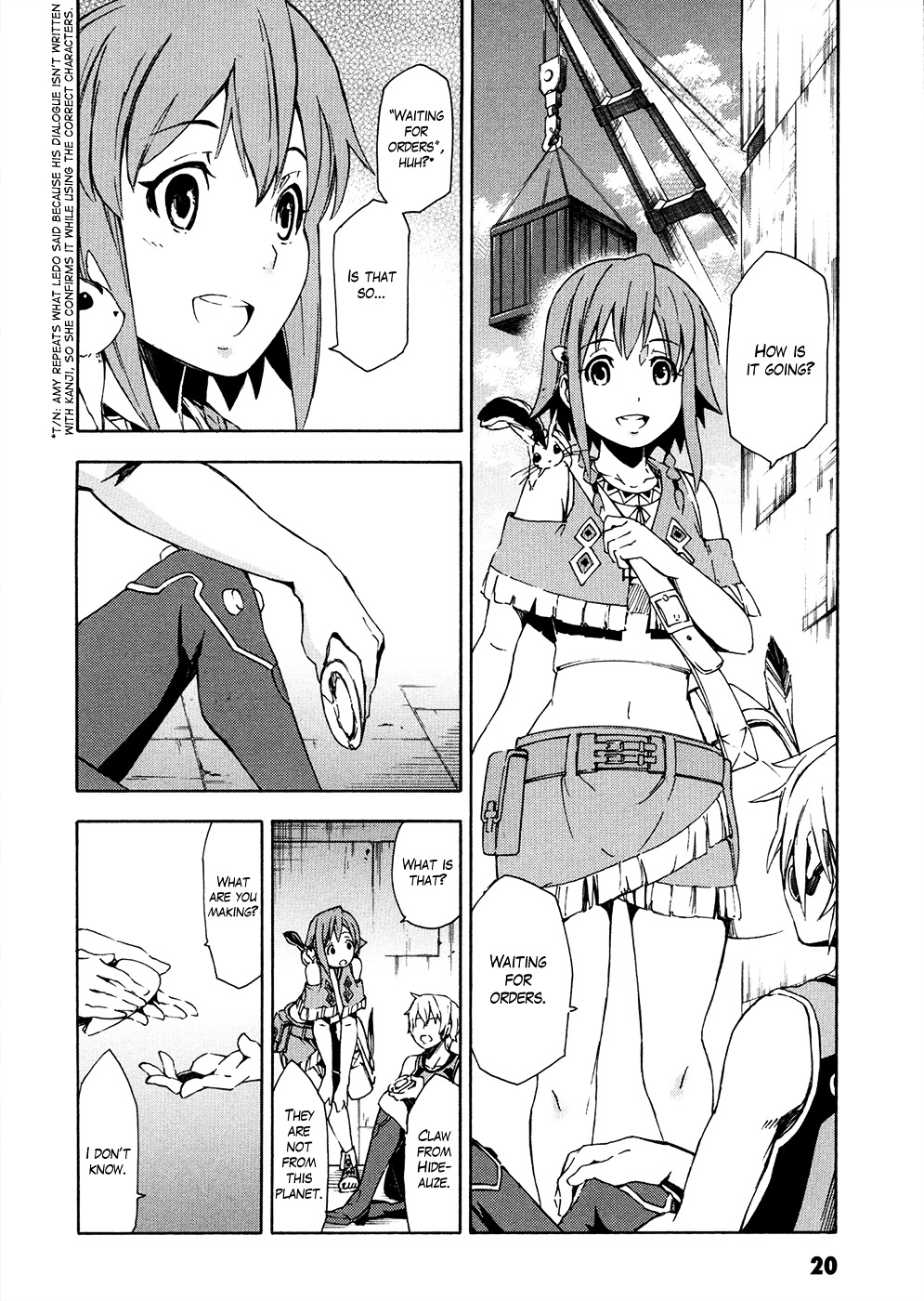 Suisei No Gargantia - Vol.2 Chapter 5 : Ocarina Of Reminiscence