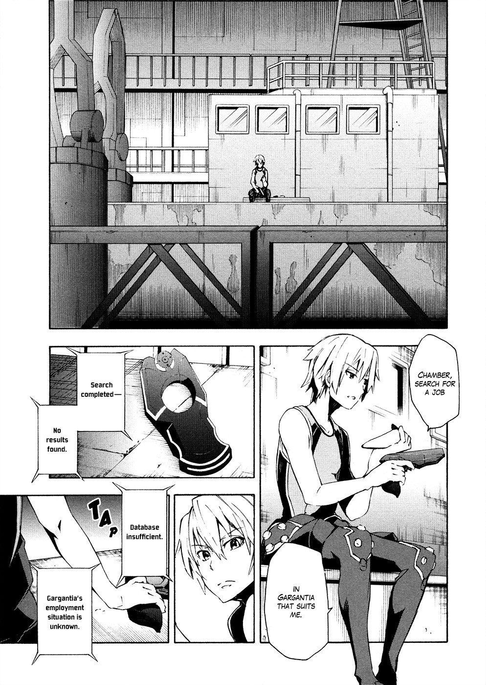 Suisei No Gargantia - Vol.2 Chapter 6 : A Calm Day