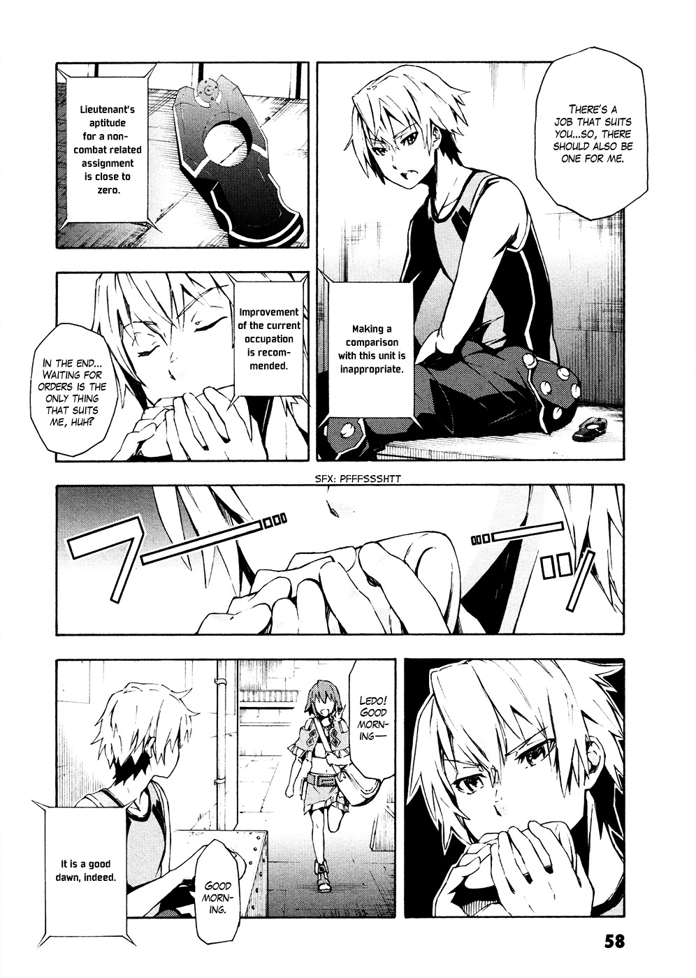 Suisei No Gargantia - Vol.2 Chapter 6 : A Calm Day